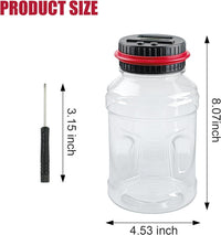 Large Piggy Banks for Adults, Digital Counting Money Jar - Red - image 2