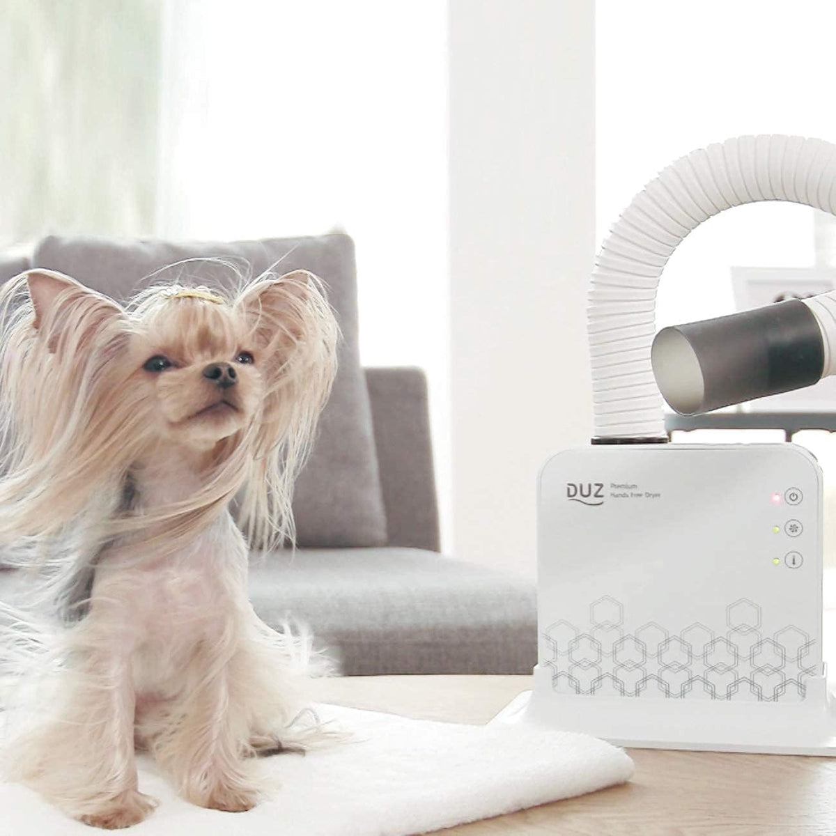 DUZ V2 Super Quiet Hands-Free Pet Dryer: Low-Noise Dog Dryer - image 4