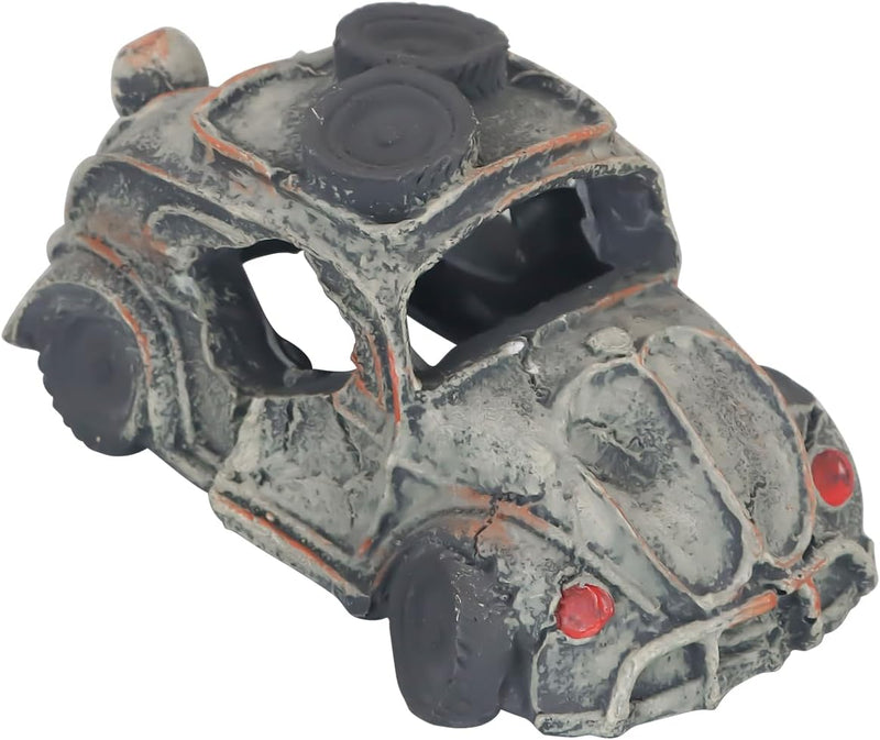 Virekm Resin Rock Cave Hideouts for Fish Tank Aquarium Decor – Essentials for Fish - Resin car