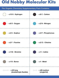 [239 PCS] Organic Chemistry Model Kit - 118 Piece Kit Refill - image 3