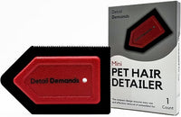 Mini Pet Hair Remover | Dog Hair Remover for Car Carpet & Car Cleaning Supplies, Cat Hair Remover for Furniture, Reusable Carpet Brush and Lint Remover, Pet Hair Removal Tool