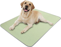 Buvlnee Summer Dog Cooling Mat - Green / 40x28in
