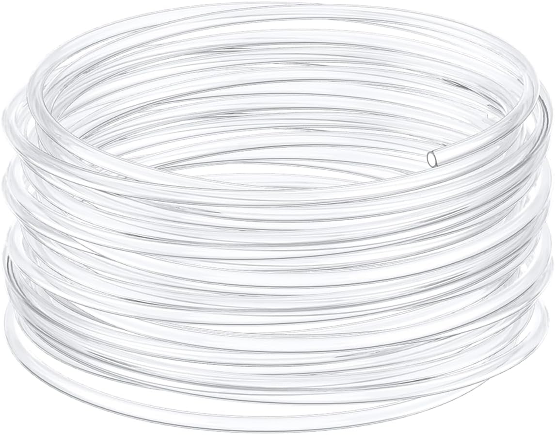 Pawfly Aquarium Airline Tubing 6.5 Feet Standard 3/16" Aquarium - Clear / 82 Feet