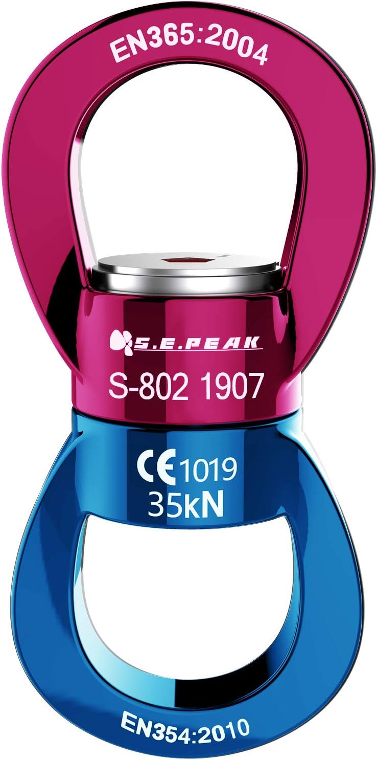 PROND 35kN aluminum swing swivel spinner with sealed ball bearings
