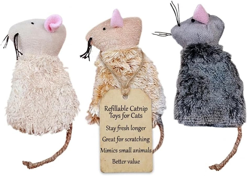 Ipetboom Refillable Catnip Toys for Cats