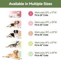 Outdoor XL Dog Crate Pad Bed, Waterproof Wipeable Mat, 41" - Dark Grey / 47"L x 29"W x 1.2"Th - image 3