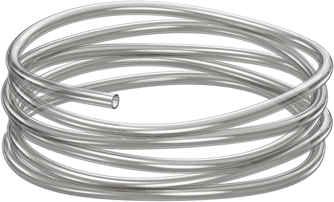 Pawfly Aquarium Airline Tubing 6.5 Feet Standard 3/16" Aquarium - Gray / 6.5 Feet
