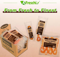 Afreschi Natural Turkey Tendon Rope (L) 3.53 oz, USA-Sourced Turkey Tendon, All Natural Human Grade Dog Chew, Hypoallergenic, Rawhide Alternative, Dog Treats for Large Breeds