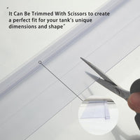 29.21x11.69 x0.16in Clear Tempered Glass Canopy – Essentials for Fish - 1PCS-35.84x17.01in - image 4