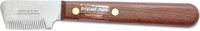 Mars Professional Dog Stripping Knife Grooming Tool, Sharp Tooth - Short/Wide Slant Tooth