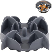 Jaoul Slow Feeder Dog Bowls Insert - Cuttable Small(5.4 inch) / Grey
