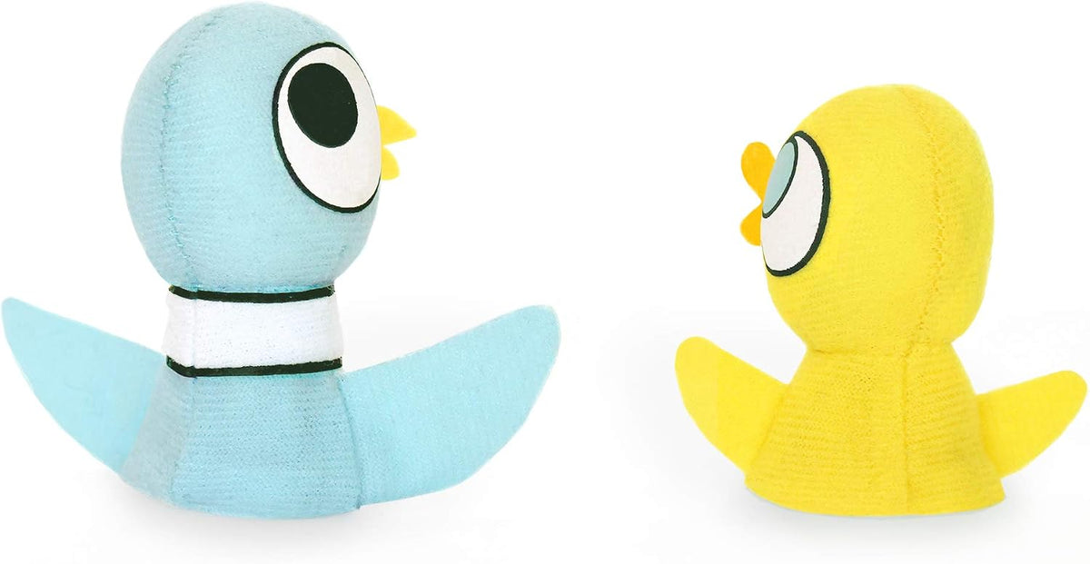 YOTTOY Mo Willems Collection - Pigeon & Duckling Finger Puppets - image 3
