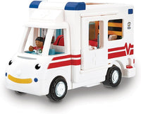 WOW Toys Robin's Rescue friction toy ambulance set with two figures, stretcher and wheelchair - view 2
