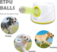 MEKAPLE Automatic Dog Ball Launcher - Yellow - image 2