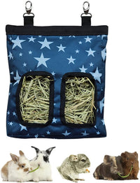 RIOUSSI Guinea Pig Hay Feeder - Stars / M - 13"x9"x2"