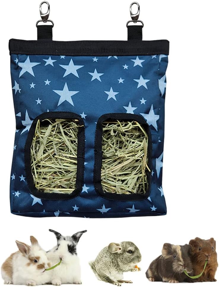RIOUSSI Guinea Pig Hay Feeder - Stars / M - 13"x9"x2"