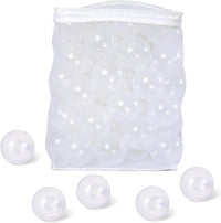Guesvot 50 rainbow ball pit balls, 2.75 inch, with reusable storage bag - view 26