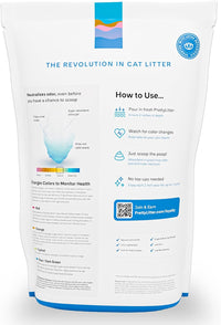 PrettyLitter Health Monitoring Cat Litter - Lotus Flower / 6 LB (Pack of 1) - image 2