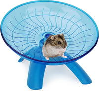 Hamster Wheel Flying Saucer Silent Exercise Wheel Running Wheel - Blue