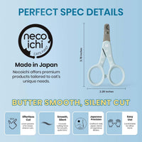 Necoichi Purrcision Stainless Steel Cat Nail Clipper - 1 Pack of 1 Piece / Mint - image 2