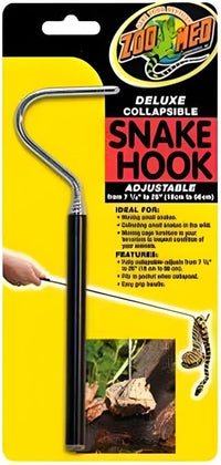 Zoo Med Deluxe Collapsible Snake Hook – Essentials for Reptiles And Amphibians
