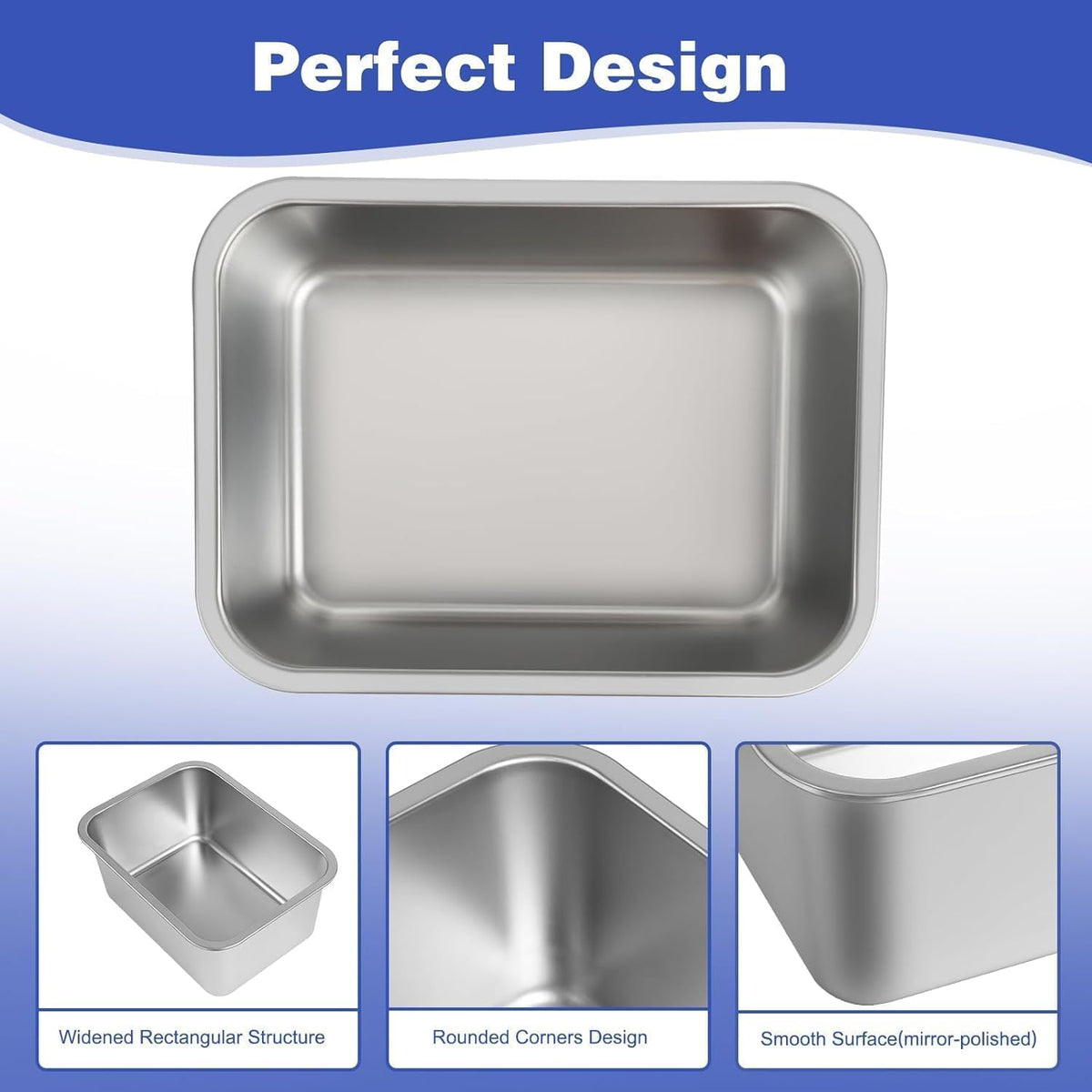 3 Gallon Large Dog Water Bowl, Stainless Steel Bowl, Giant Dogs – Essentials for Dogs - 2PCS(Original Color) / 4 Gallons - image 4