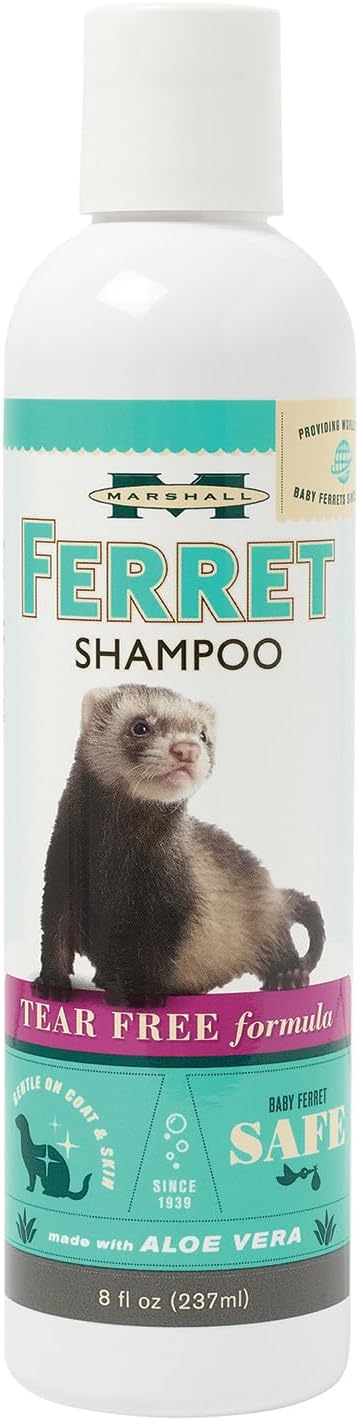Marshall ferret shampoo with no-tears formula, 8 fl oz bottle