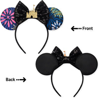 RAZKO Mouse Ears Headband - Black Castle - image 3