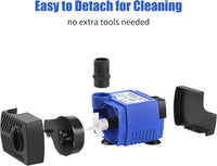 AQUANEAT Small Fountain Pump - 50 GPH (Pack of 2) - image 2
