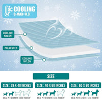 PetAmi Cooling Dog Blanket Lightweight for Small Pet Cat, 24x32 - Grey / Queen (90x90) - image 3