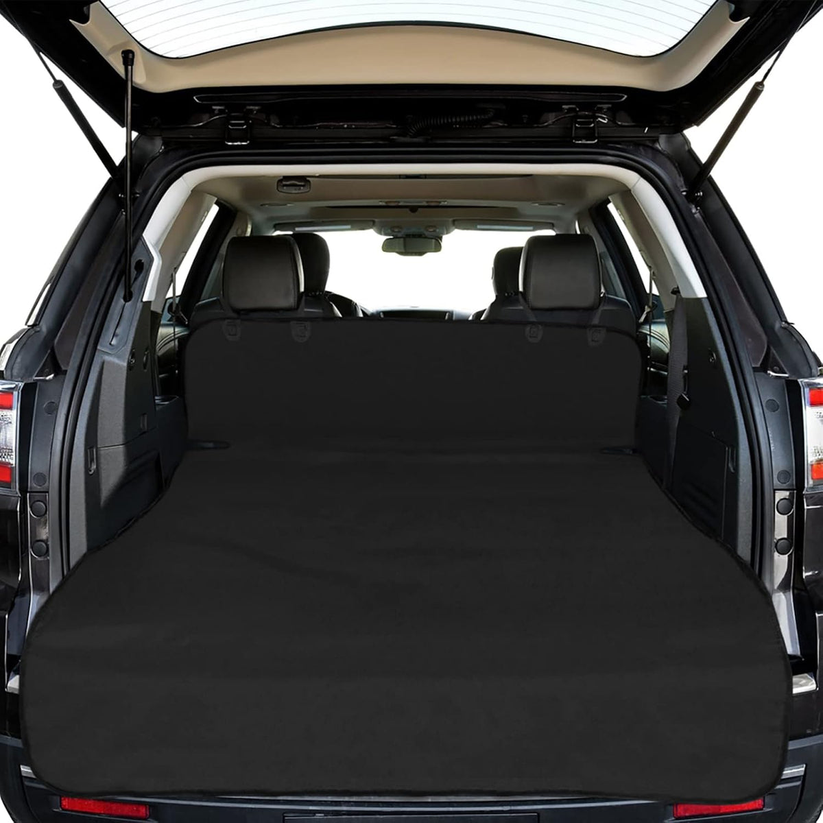 F-color SUV Cargo Liner for Dogs - Black / Large - 90" Long