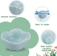Small Ceramic Pet Hamster Bowl - s,1pc / Green - image 3