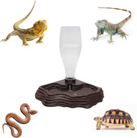 SLSON Reptile Water Feeder Automatic Water Dispenser Waterer 13.5Oz - image 2