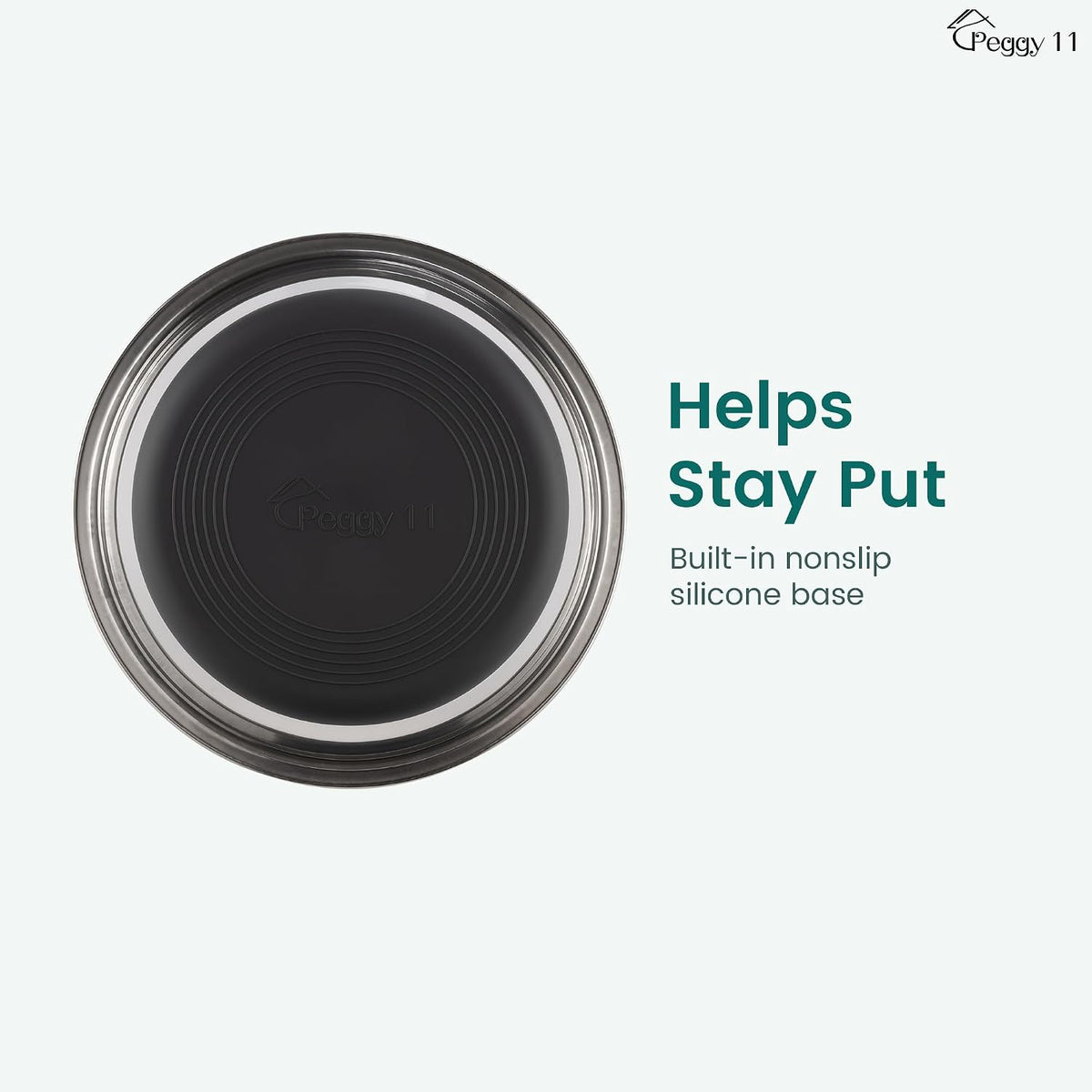 Deep Stainless Steel Dog Bowls, 3 US Cup Each - 2 Bowls / 8 Cups - image 2