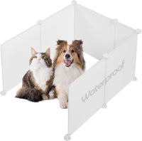MEEXPAWS Cat Litter Box Enclosure, Splash Guard - XL - L27.9"×W21.5"×H17.6"