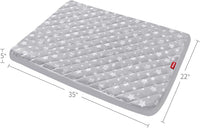 Waterproof Dog Bed Covers Replacement Lovely Grey Star Print - Grey Star / 22 x 35 x 5 inch - image 2