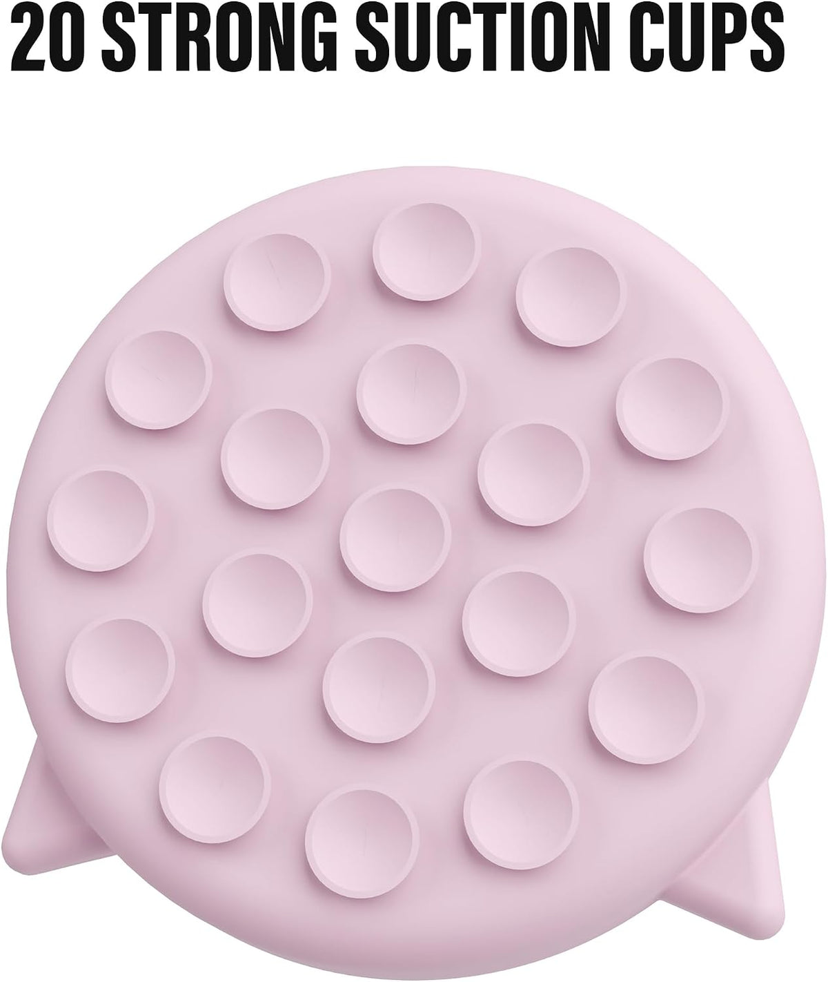 Silicone Cat Slow Feeder Bowl with Suction Cups - 1 CUP / Pink - image 4