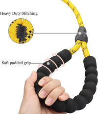 Slip Lead for Dogs, No Pull Training Leash, Padded Handle – Essentials for Dogs - L-1/2"x6'(110-250lbs) / Yellow - image 3