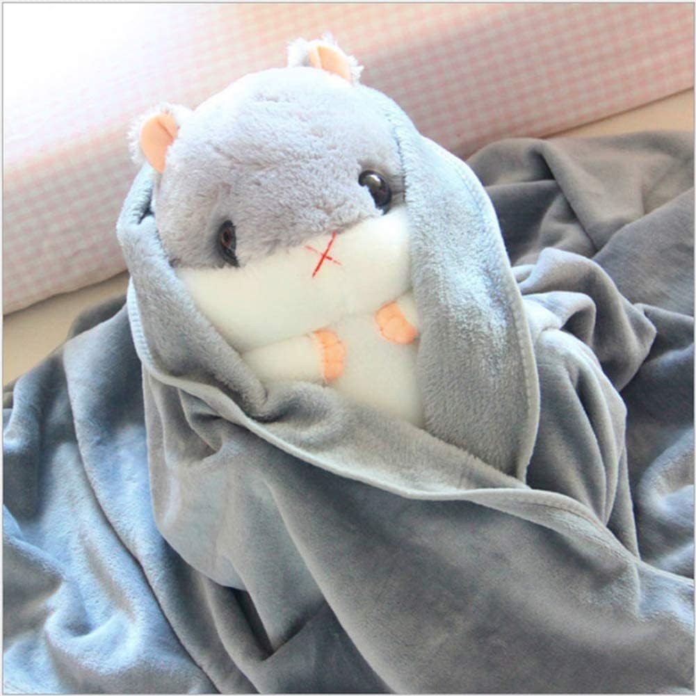 YunNasi Plush Hamster Stuffed Animal Toys Hamster Throw Pillow - Light Brown - image 4