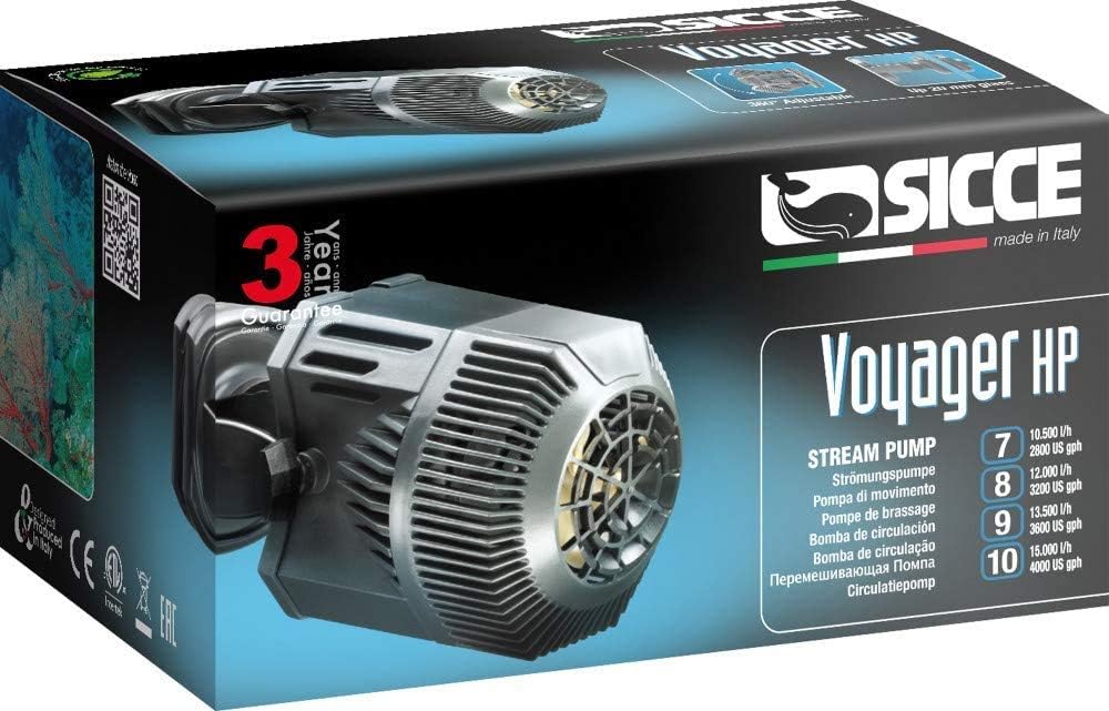 SICCE Voyager Nano 1000 Wave Maker Flow Pump 270 GPH - Voyager HP - 7 - image 2