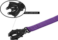 Tactical Dog Leash with Quick-Release Metal Clasp - 6 FT / Reflective Purple - image 3