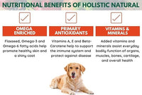 Bench & Field Holistic Natural Adult Dry Dog Food, Chicken Meal and Brown Rice Recipe 6.6 lb Bags (Pack of 2)