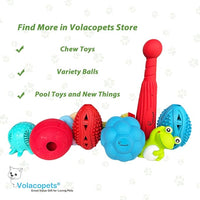Dog Puzzle Toy, Treat and Dental Balls, Interactive Treat Dispensing Toy for Dogs, Durable Puppy Toys for Teething Small Dogs, Rubber Teeth Balls, Slow Feeder,2 Pack (Small)