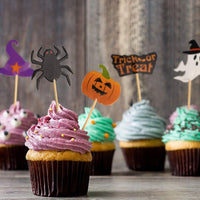 FEPITO 60 Piece Halloween Decoration Toppers - 1 - image 4