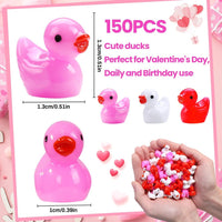 DULEFUN 150 mini resin animal and duck figurines in bright colors - view 21