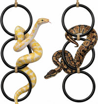 2PCS Snake Climbing Rings for Ball Python