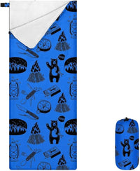 KidzAdventure kids sleeping bag in pink Best Friends print with kittens and puppies - view 2