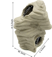 Aquarium Decoration Rock Caves, Betta Fish Tank Accessories – Essentials for Fish - Small & Medium & Large - image 4