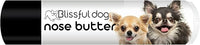 The Blissful Dog Long Coat Chihuahua Nose Butter for Dry, Cracked Skin, Lick-Safe Dog Nose Balm with Moisturizing Shea Butter, Almond, Olive, and Essential Oils, Pet Supplies, Uncented, 0.15 oz.