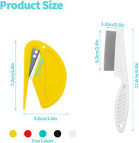 6 Pcs Pet Multifunctional Knotting Comb for Dogs, Cats, Puppies - image 2